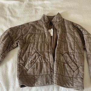 Free people style quilted jacket